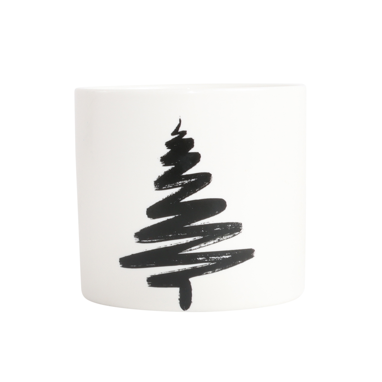 ImPres Cement Pot - Christmas Tree 10x10x9cm